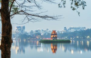 Người dùng kiểm tra tin nhắn OTP trên điện thoại